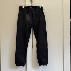 Paige Black High-Waisted Pants